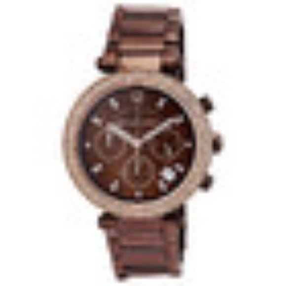 Parker Chronograph Espresso Ladies Watch MK5578 - Picture 1 of 7
